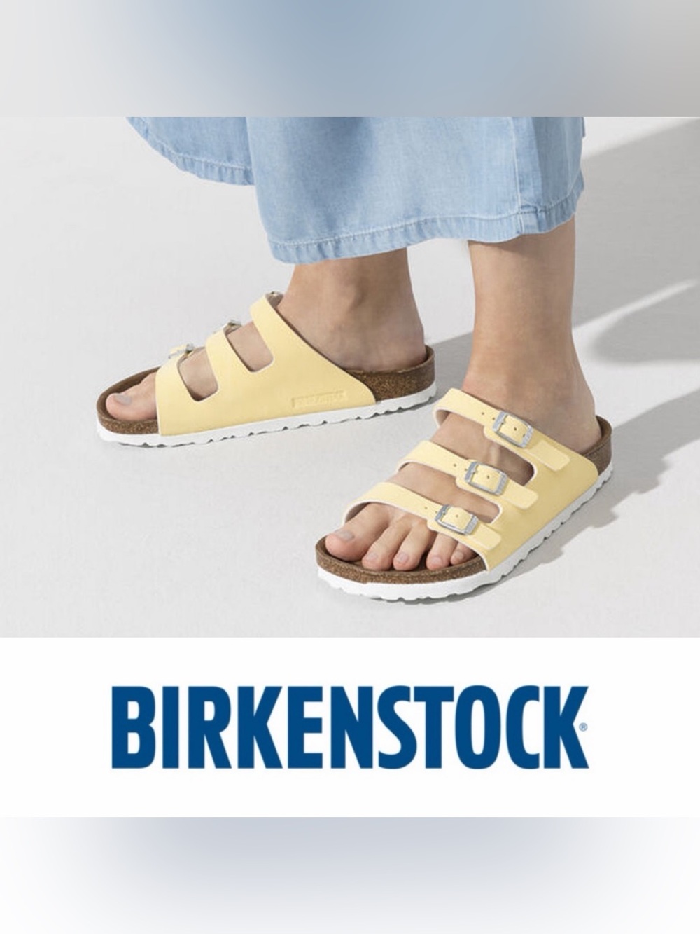 Birkenstock Florida Fresh Birko-Flor Brushed Vanilla Vegan